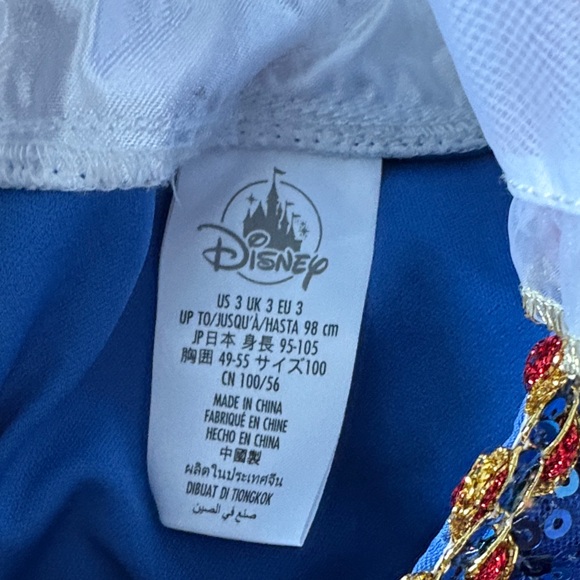 Disney Snow White costume size 3 toddler 3pc - Picture 3 of 16